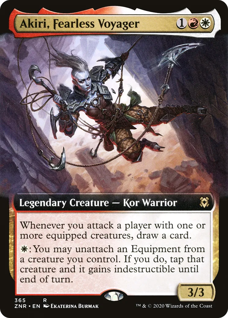 Akiri, pérégrine intrépide — Zendikar Rising — Magic: The Gathering