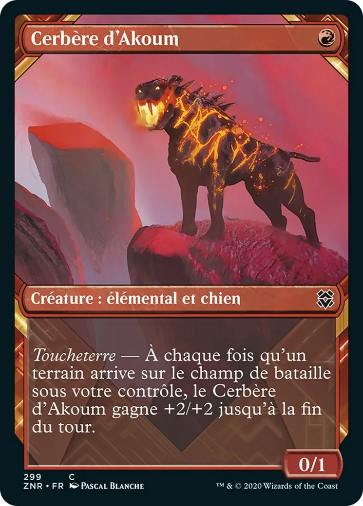 Cerbère d'Akoum — Zendikar Rising — Magic: The Gathering