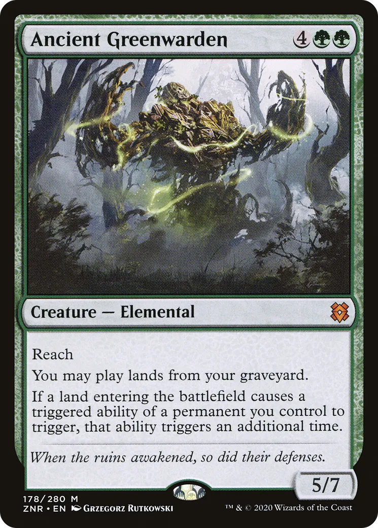 Gardien vert ancien — Zendikar Rising — Magic: The Gathering