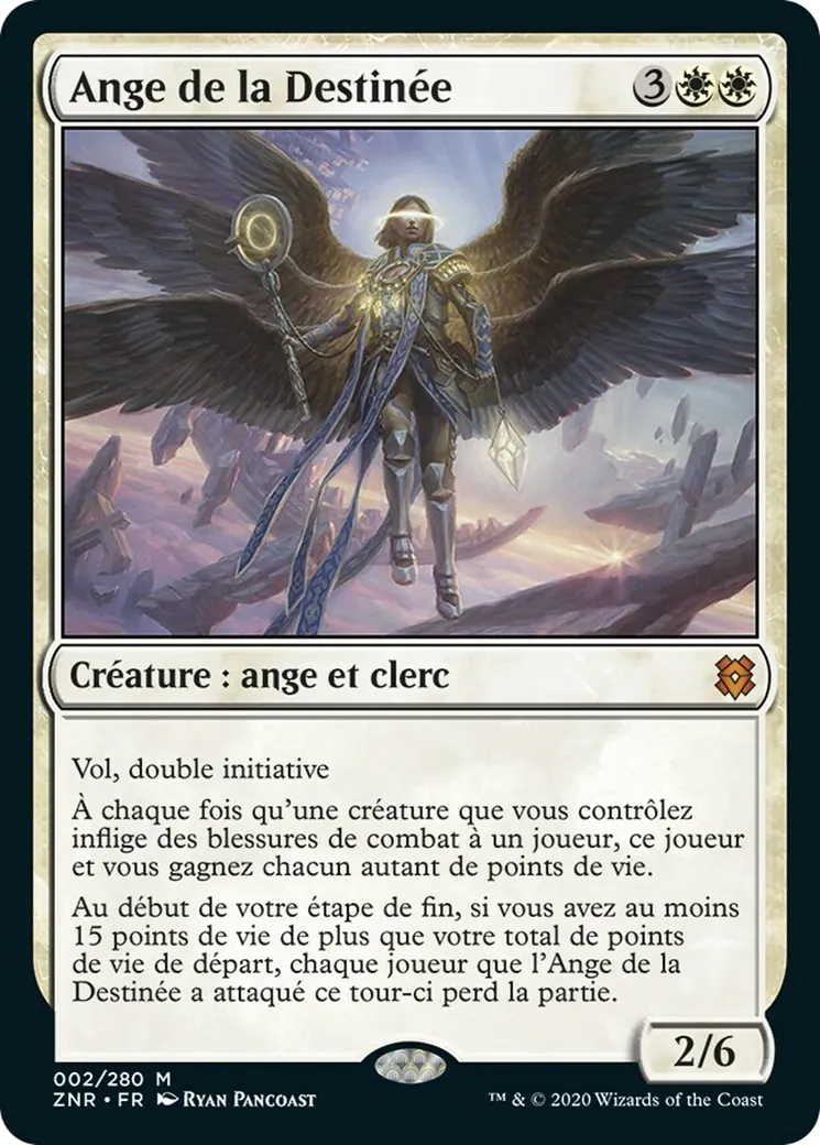 Ange de la Destinée — Zendikar Rising — Magic: The Gathering