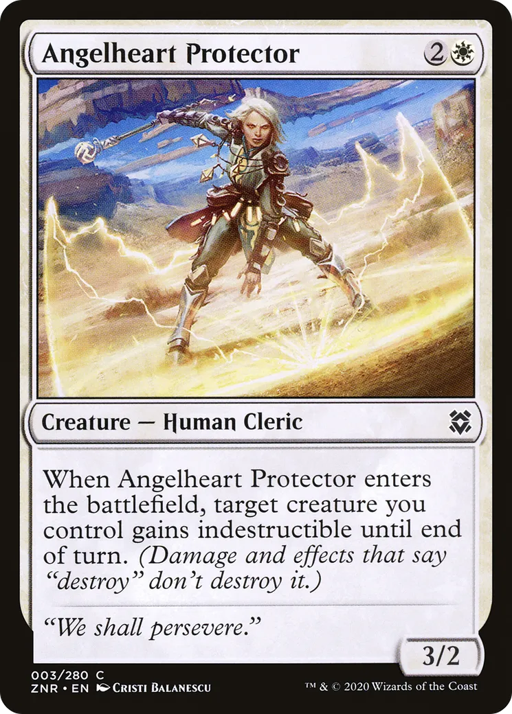 Angelheart Protector — Zendikar Rising — Magic: The Gathering