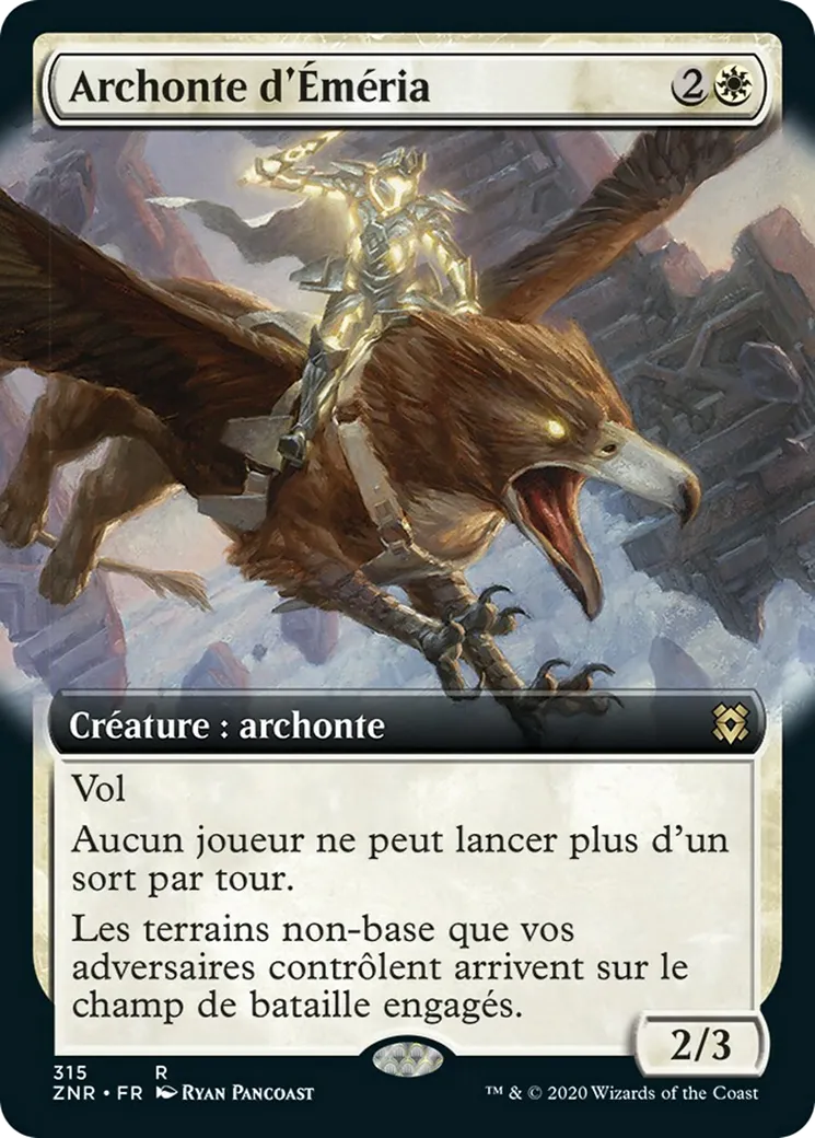 Archonte d'Éméria — Zendikar Rising — Magic: The Gathering