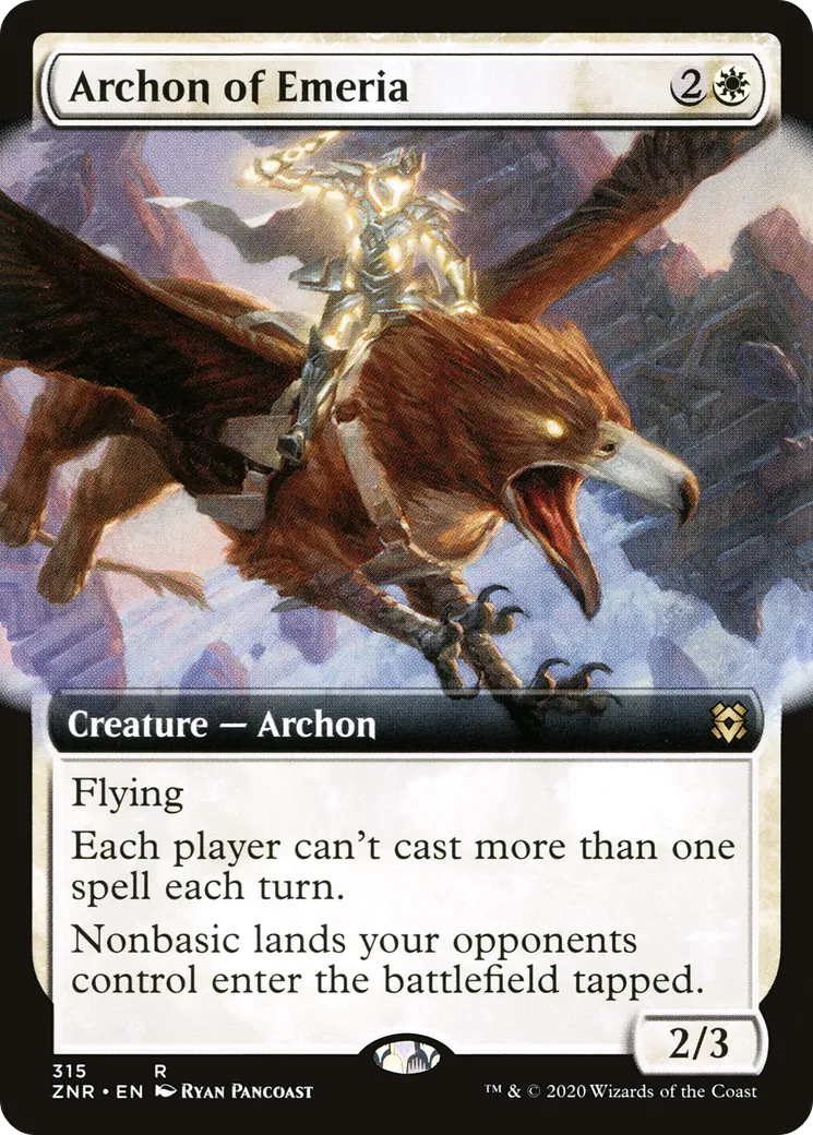 Archon of Emeria — Zendikar Rising — Magic: The Gathering