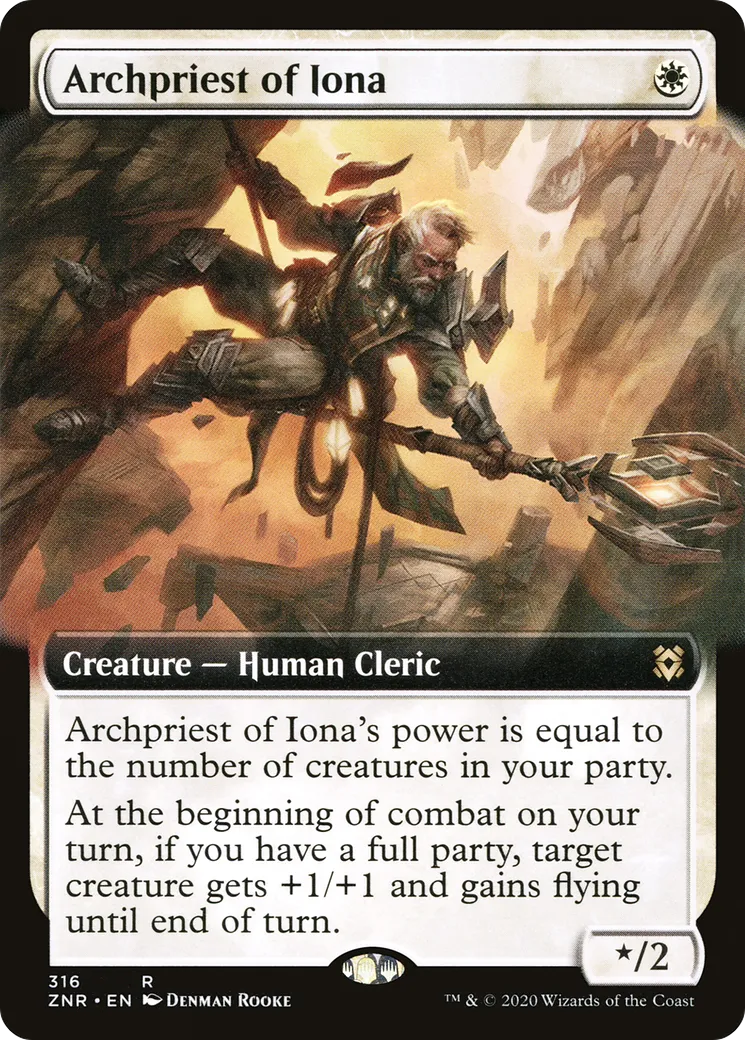 Archpriest of Iona — Zendikar Rising — Magic: The Gathering