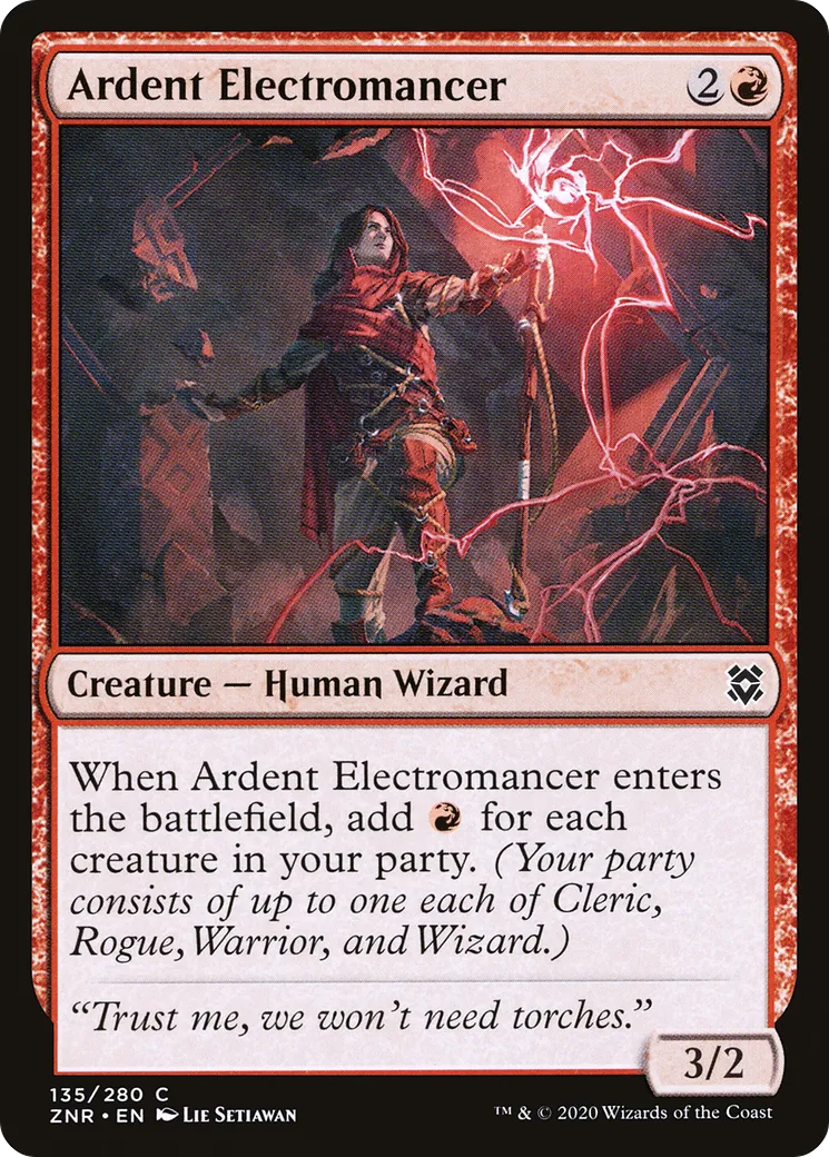Ardent Electromancer — Zendikar Rising — Magic: The Gathering