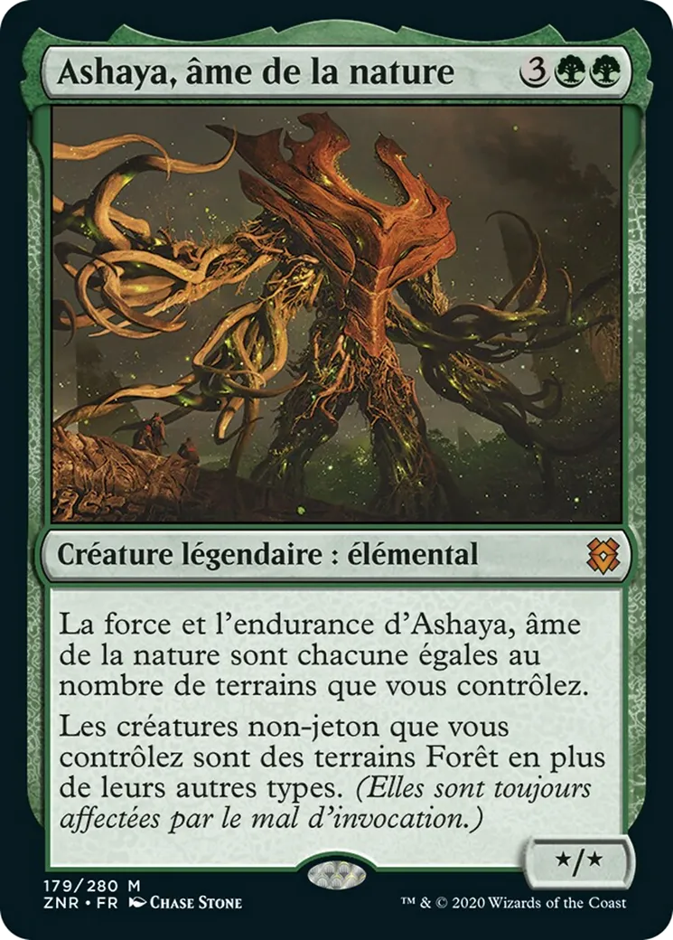 Ashaya, âme de la nature — Zendikar Rising — Magic: The Gathering
