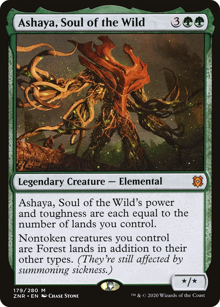 Ashaya, Soul of the Wild — Zendikar Rising — Magic: The Gathering