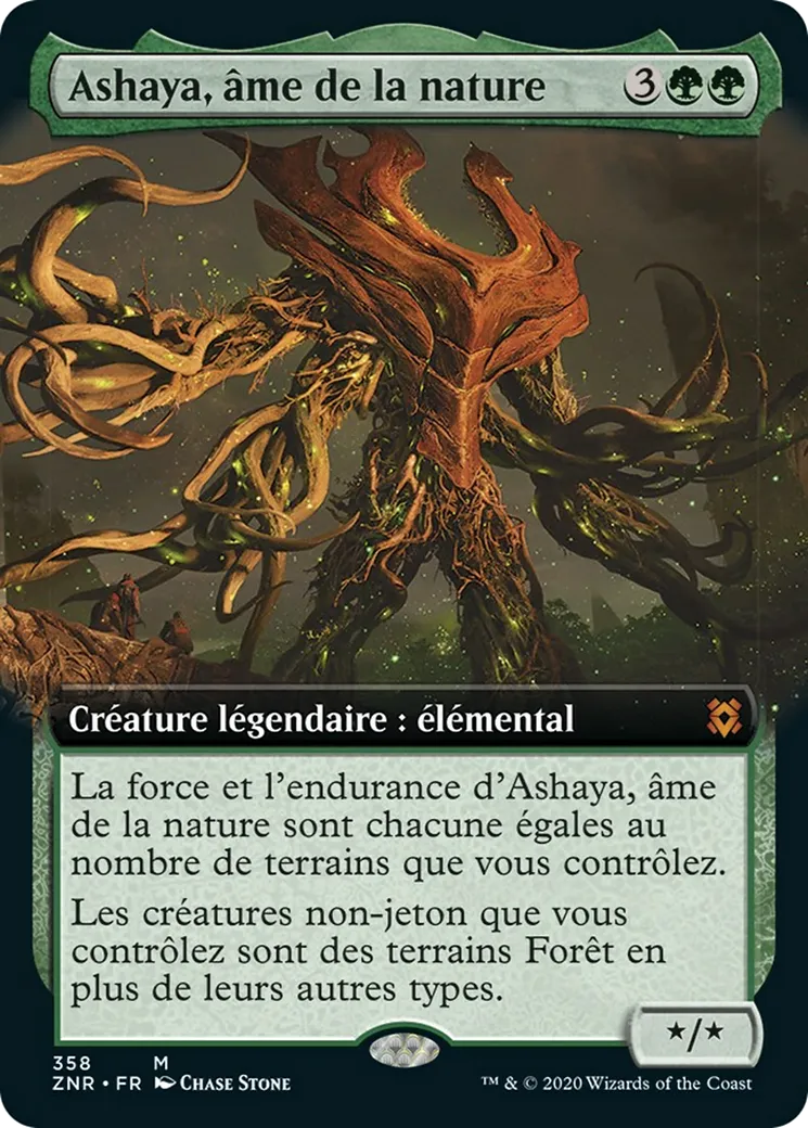 Ashaya, âme de la nature — Zendikar Rising — Magic: The Gathering