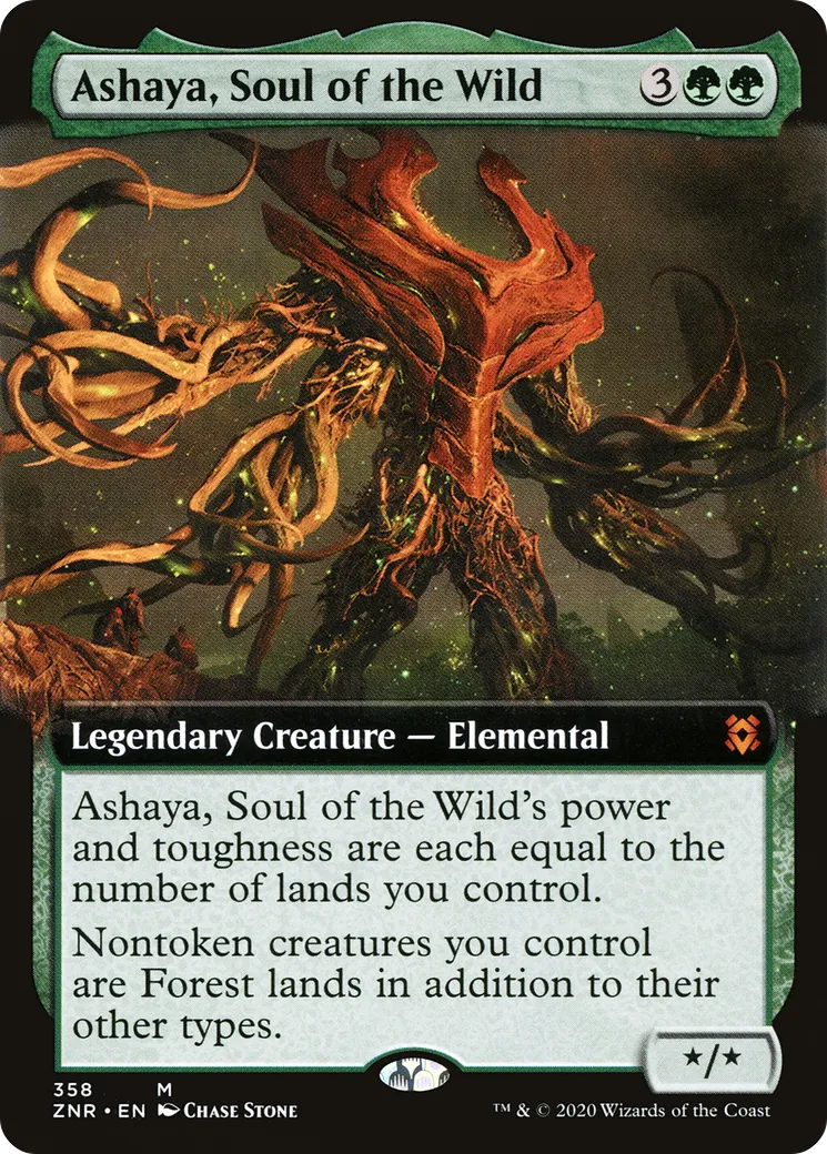 Ashaya, Soul of the Wild — Zendikar Rising — Magic: The Gathering