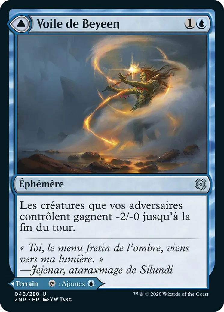 Voile de Beyeen // Côte de Beyeen — Zendikar Rising — Magic: The Gathering