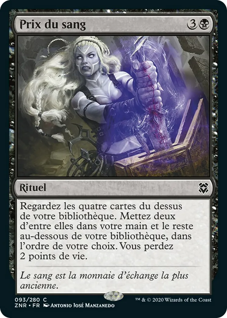 Prix du sang — Zendikar Rising — Magic: The Gathering