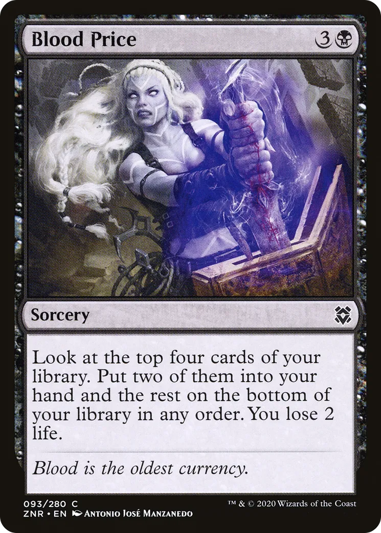 Blood Price — Zendikar Rising — Magic: The Gathering