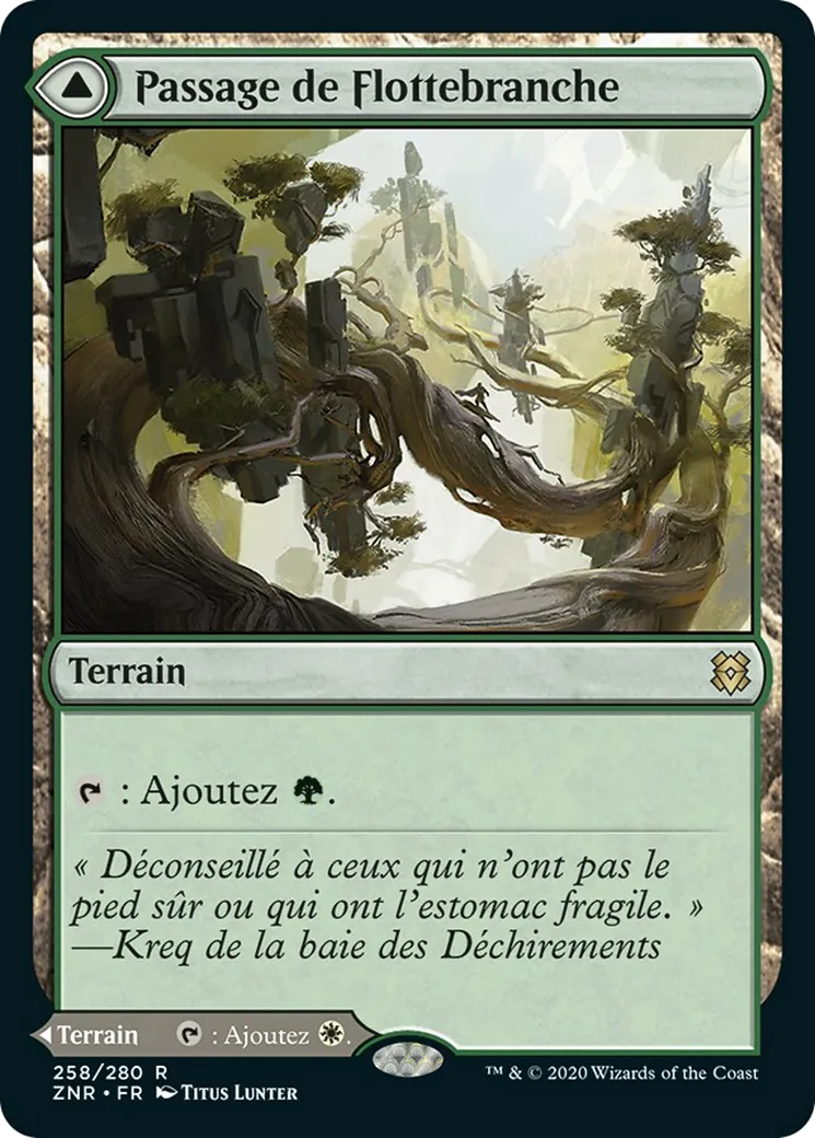 Passage de Flottebranche // Passage de Flotteroche — Zendikar Rising — Magic: The Gathering