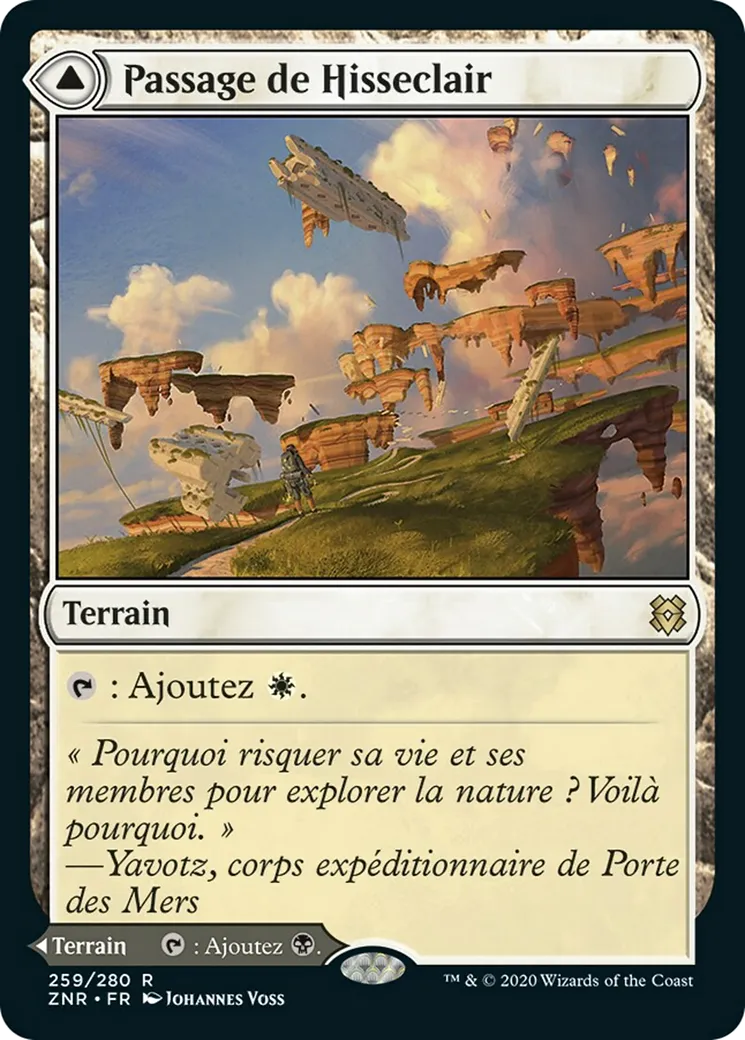 Passage de Hisseclair // Passage de Hissemorne — Zendikar Rising — Magic: The Gathering