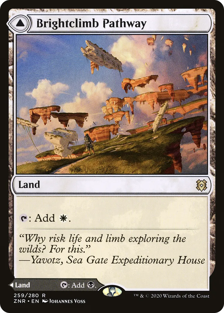 Brightclimb Pathway // Grimclimb Pathway — Zendikar Rising — Magic: The Gathering