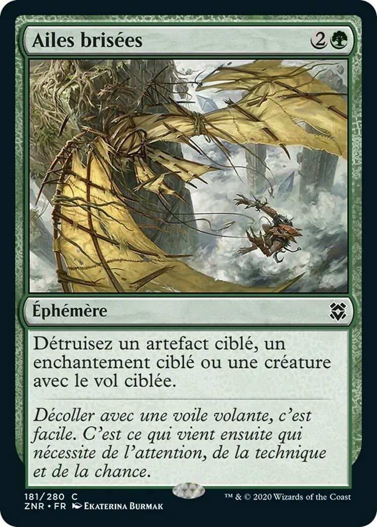 Ailes brisées — Zendikar Rising — Magic: The Gathering