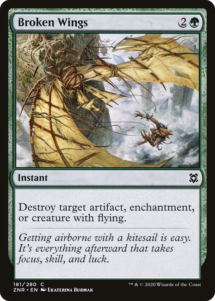 Broken Wings — Zendikar Rising — Magic: The Gathering