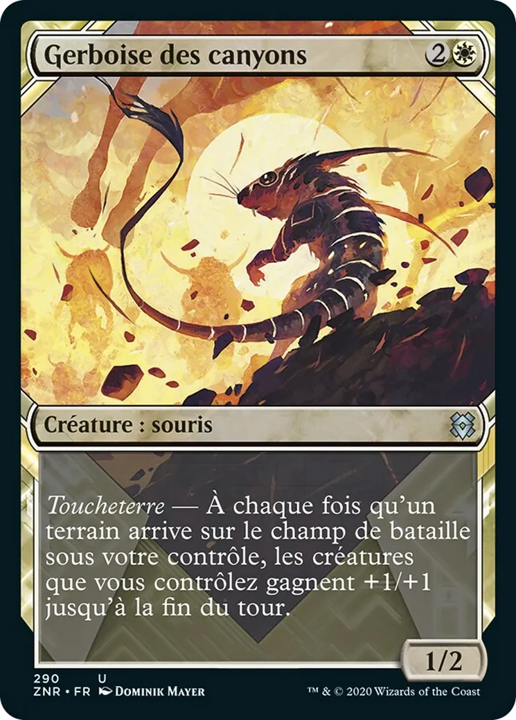 Gerboise des canyons — Zendikar Rising — Magic: The Gathering
