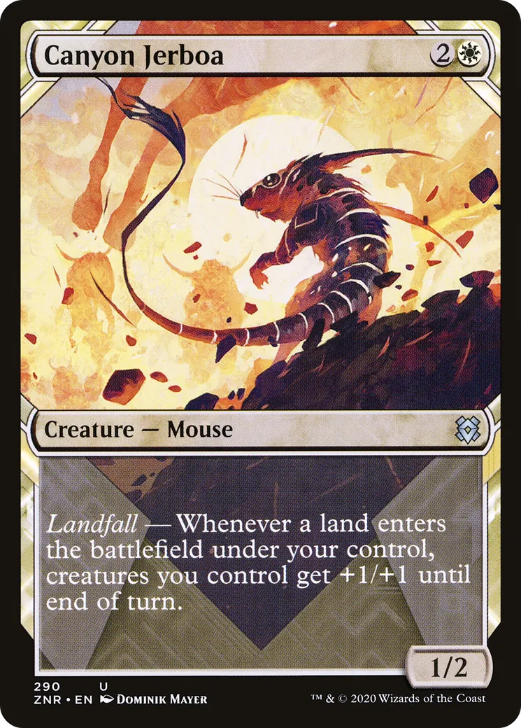 Canyon Jerboa — Zendikar Rising — Magic: The Gathering