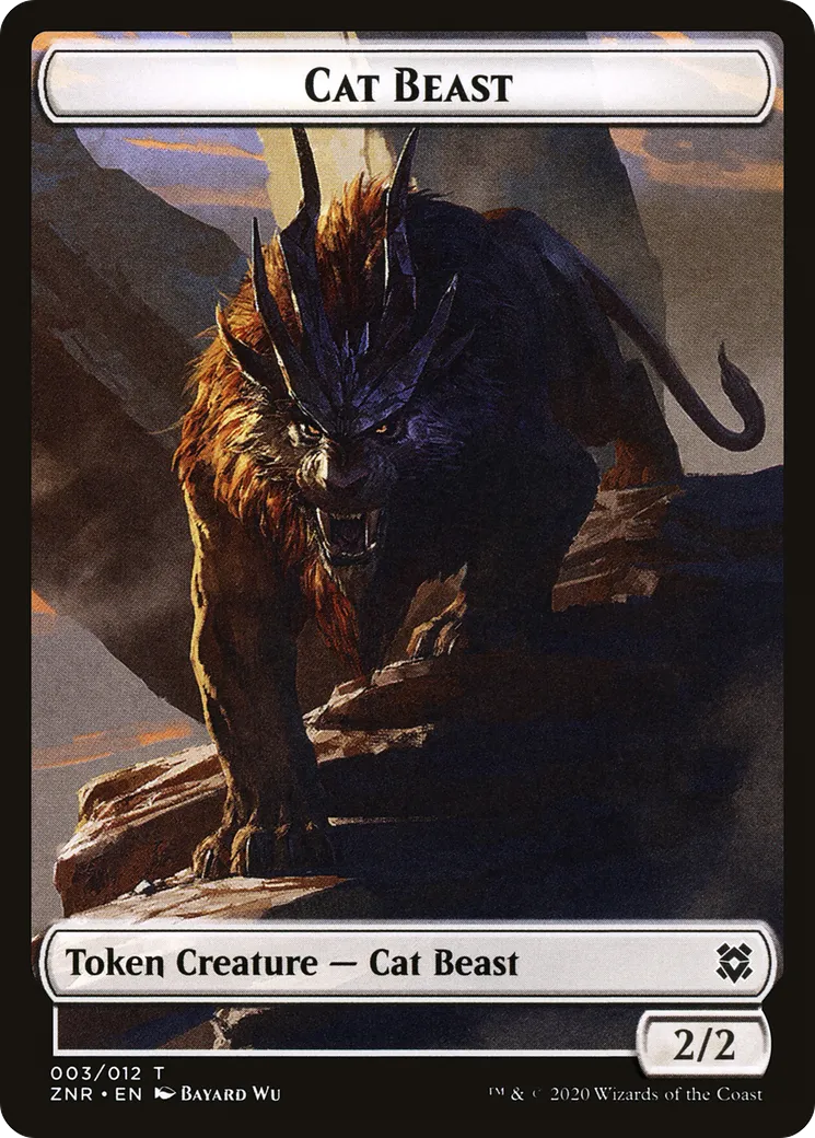 Cat Beast — Zendikar Rising — Magic: The Gathering