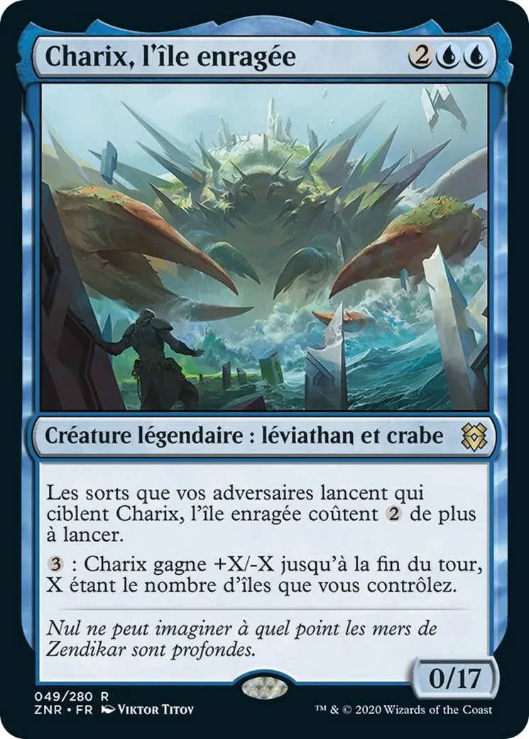 Charix, l'île enragée — Zendikar Rising — Magic: The Gathering