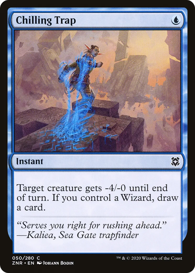 Chilling Trap — Zendikar Rising — Magic: The Gathering
