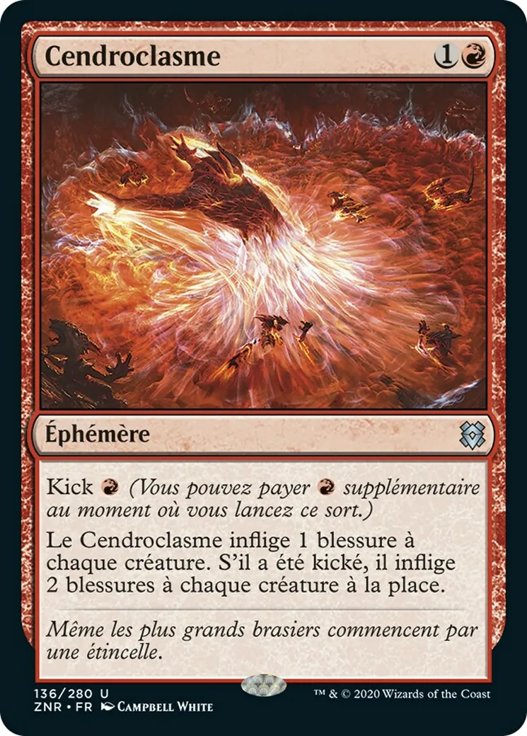 Cendroclasme — Zendikar Rising — Magic: The Gathering