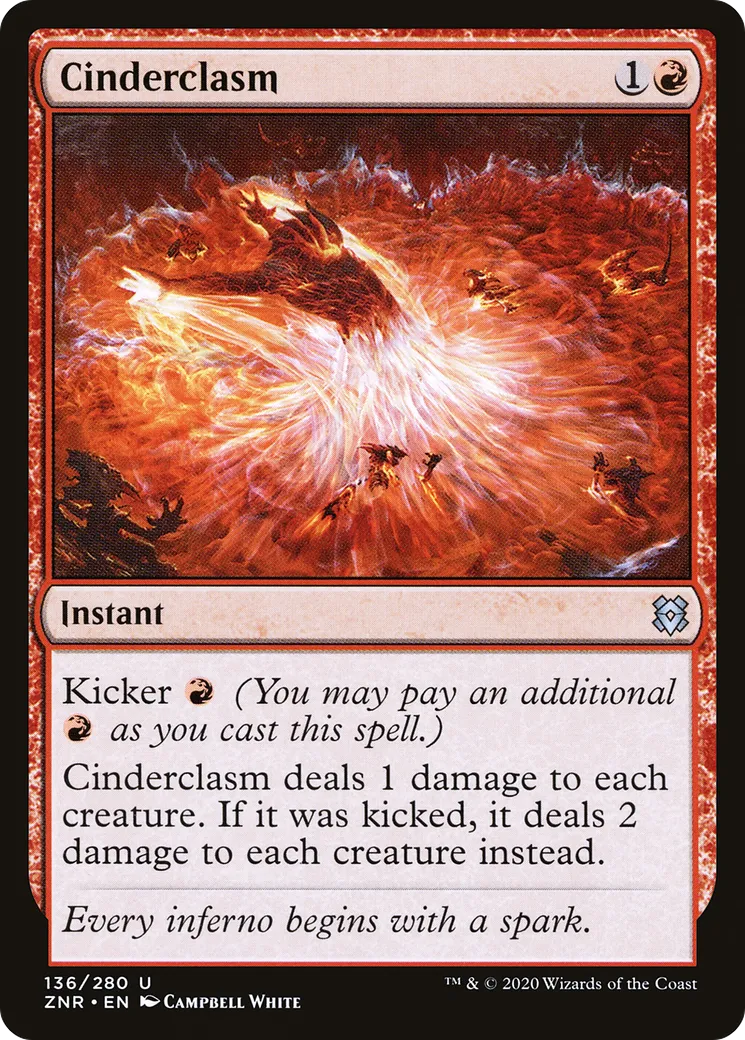 Cendroclasme — Zendikar Rising — Magic: The Gathering