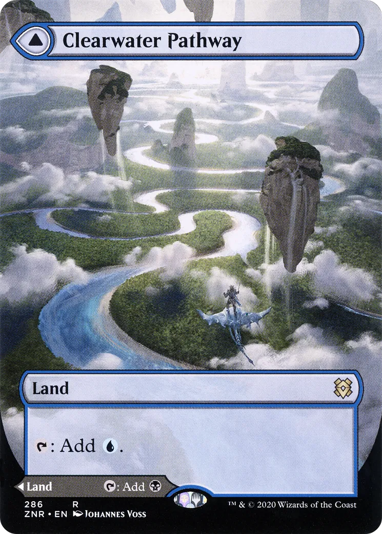 Clearwater Pathway // Murkwater Pathway — Zendikar Rising — Magic: The Gathering