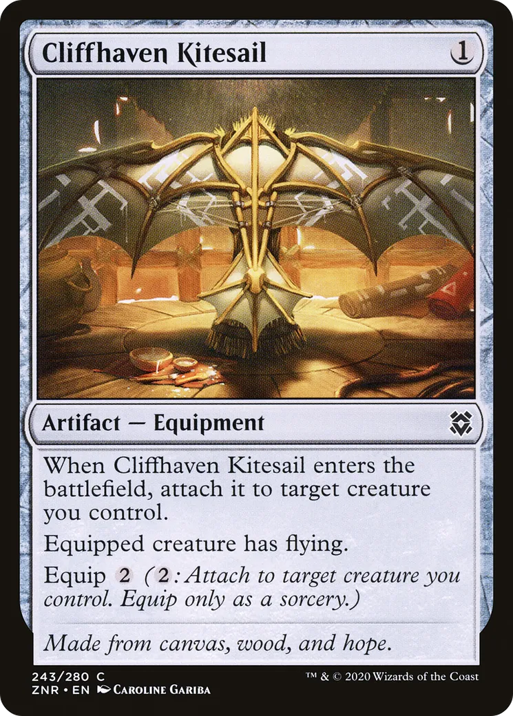 Cliffhaven Kitesail — Zendikar Rising — Magic: The Gathering