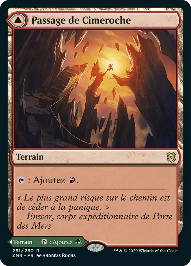 Passage de Cimeroche // Passage de Cimebois — Zendikar Rising — Magic: The Gathering
