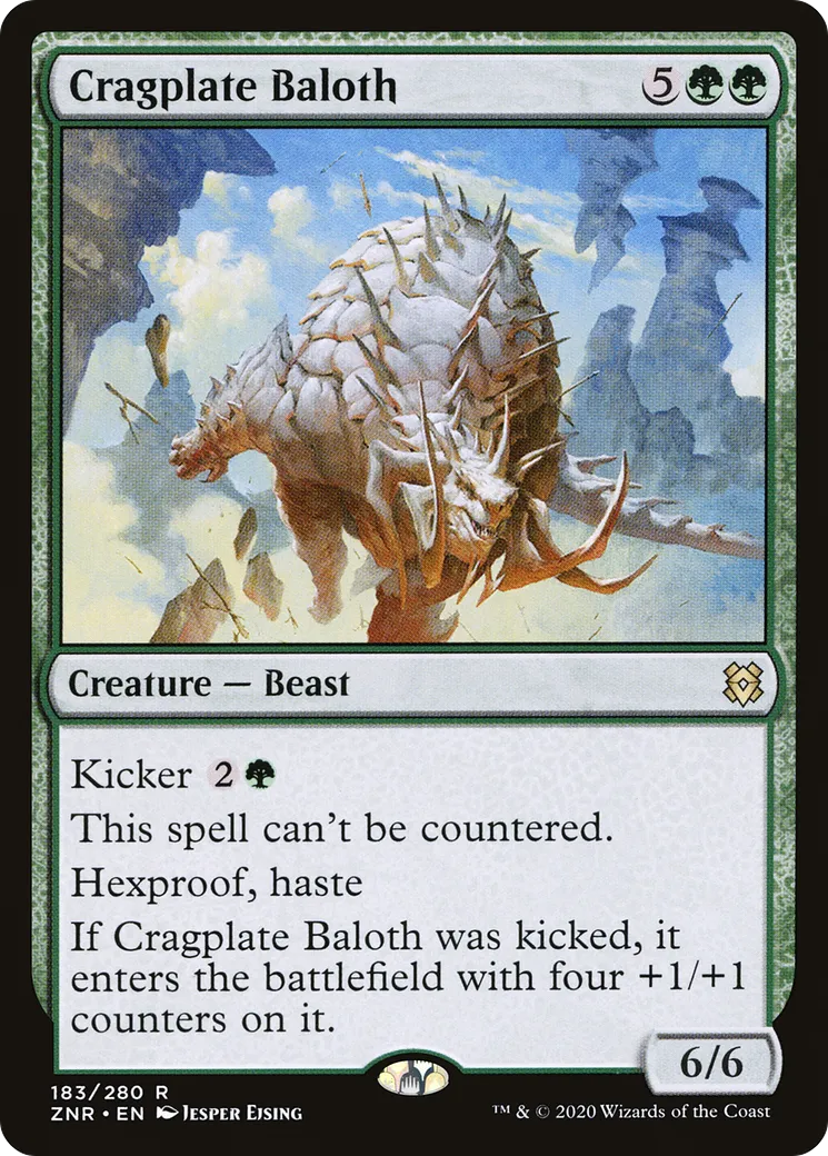 Cragplate Baloth — Zendikar Rising — Magic: The Gathering