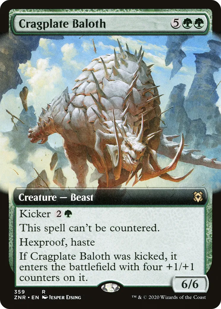 Cragplate Baloth — Zendikar Rising — Magic: The Gathering