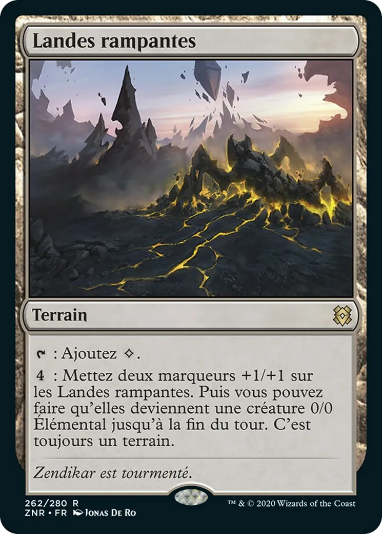 Landes rampantes — Zendikar Rising — Magic: The Gathering