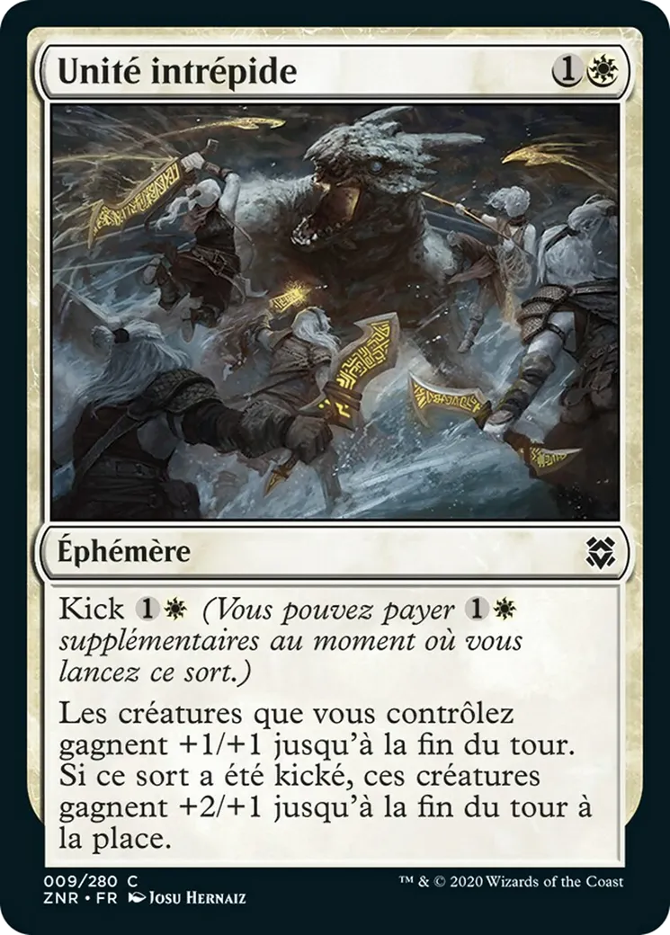 Unité intrépide — Zendikar Rising — Magic: The Gathering