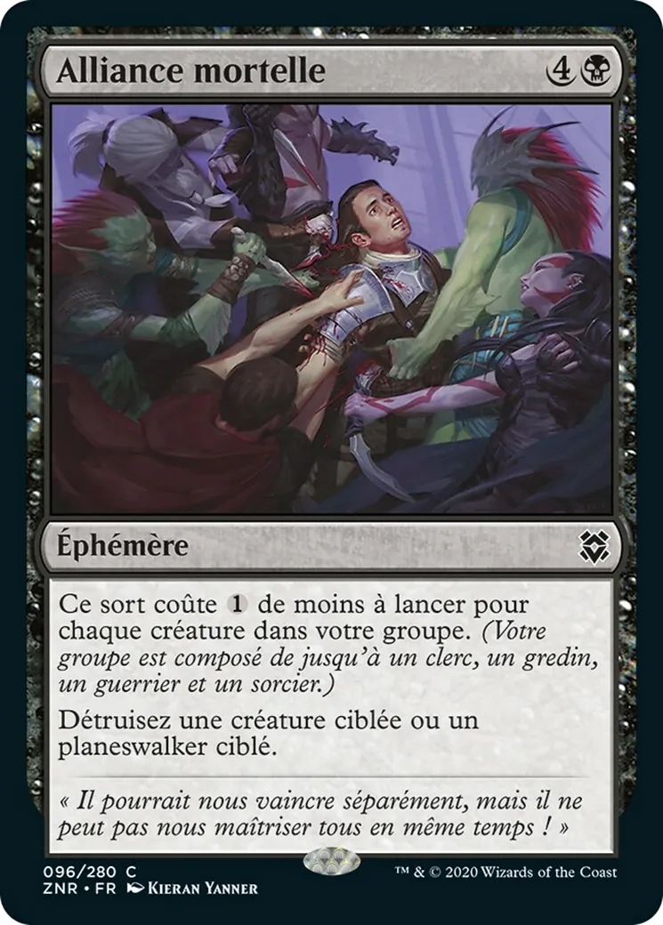 Alliance mortelle — Zendikar Rising — Magic: The Gathering
