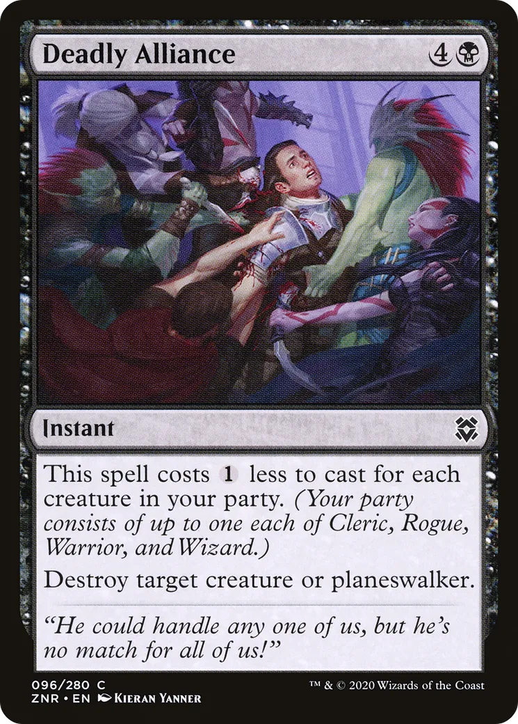 Alliance mortelle — Zendikar Rising — Magic: The Gathering