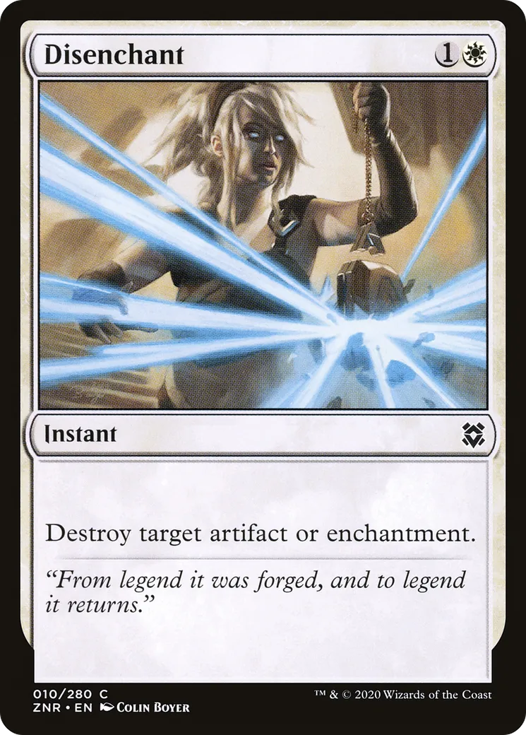 Disenchant — Zendikar Rising — Magic: The Gathering
