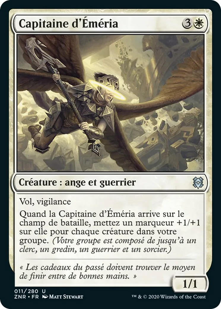 Capitaine d'Éméria — Zendikar Rising — Magic: The Gathering