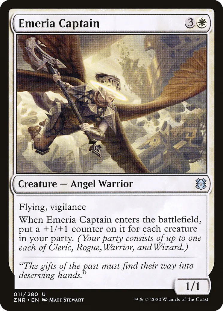 Capitaine d'Éméria — Zendikar Rising — Magic: The Gathering