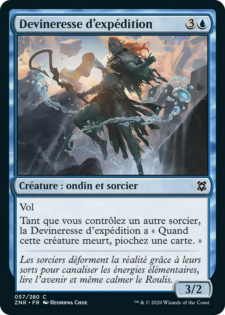 Devineresse d'expédition — Zendikar Rising — Magic: The Gathering