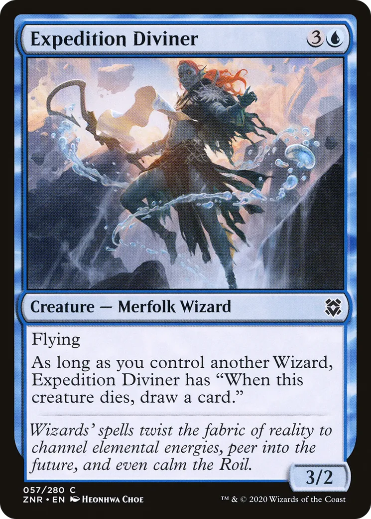 Expedition Diviner — Zendikar Rising — Magic: The Gathering