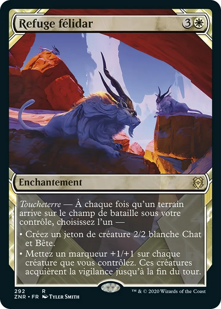 Refuge félidar — Zendikar Rising — Magic: The Gathering