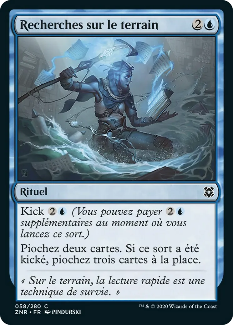 Recherches sur le terrain — Zendikar Rising — Magic: The Gathering