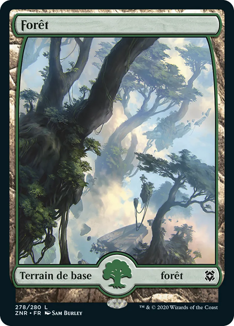 Forêt — Zendikar Rising — Magic: The Gathering