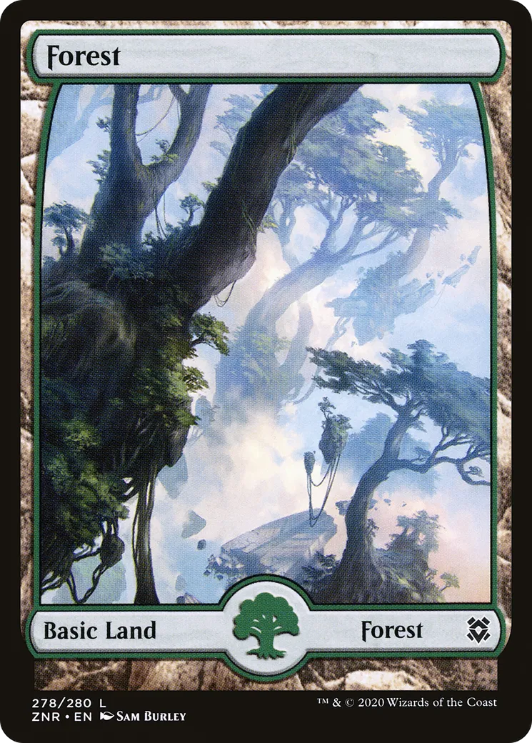 Forest — Zendikar Rising — Magic: The Gathering