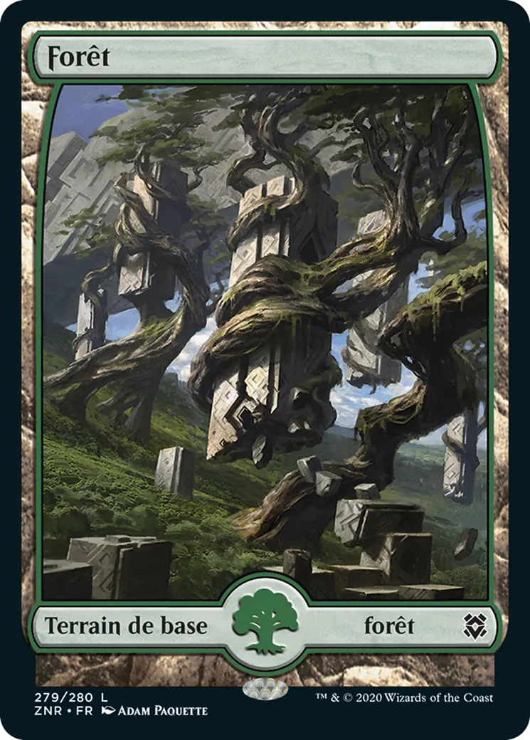 Forêt — Zendikar Rising — Magic: The Gathering