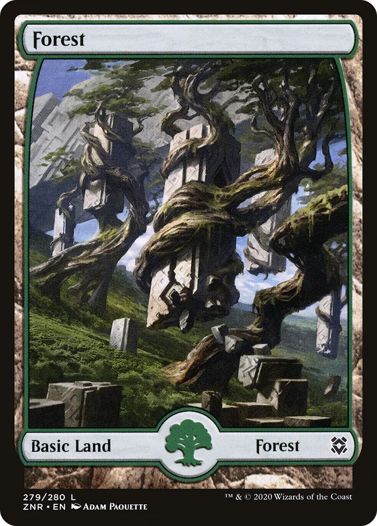 Forest — Zendikar Rising — Magic: The Gathering