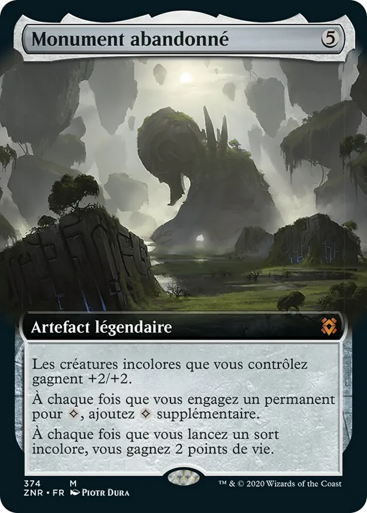 Monument abandonné — Zendikar Rising — Magic: The Gathering