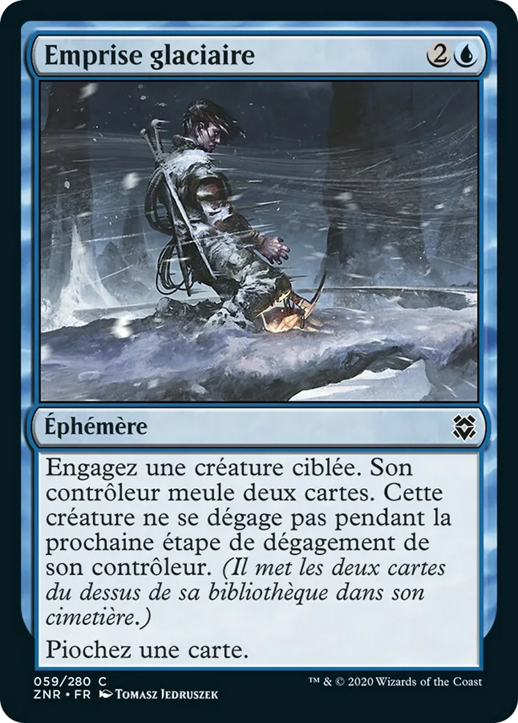 Emprise glaciaire — Zendikar Rising — Magic: The Gathering